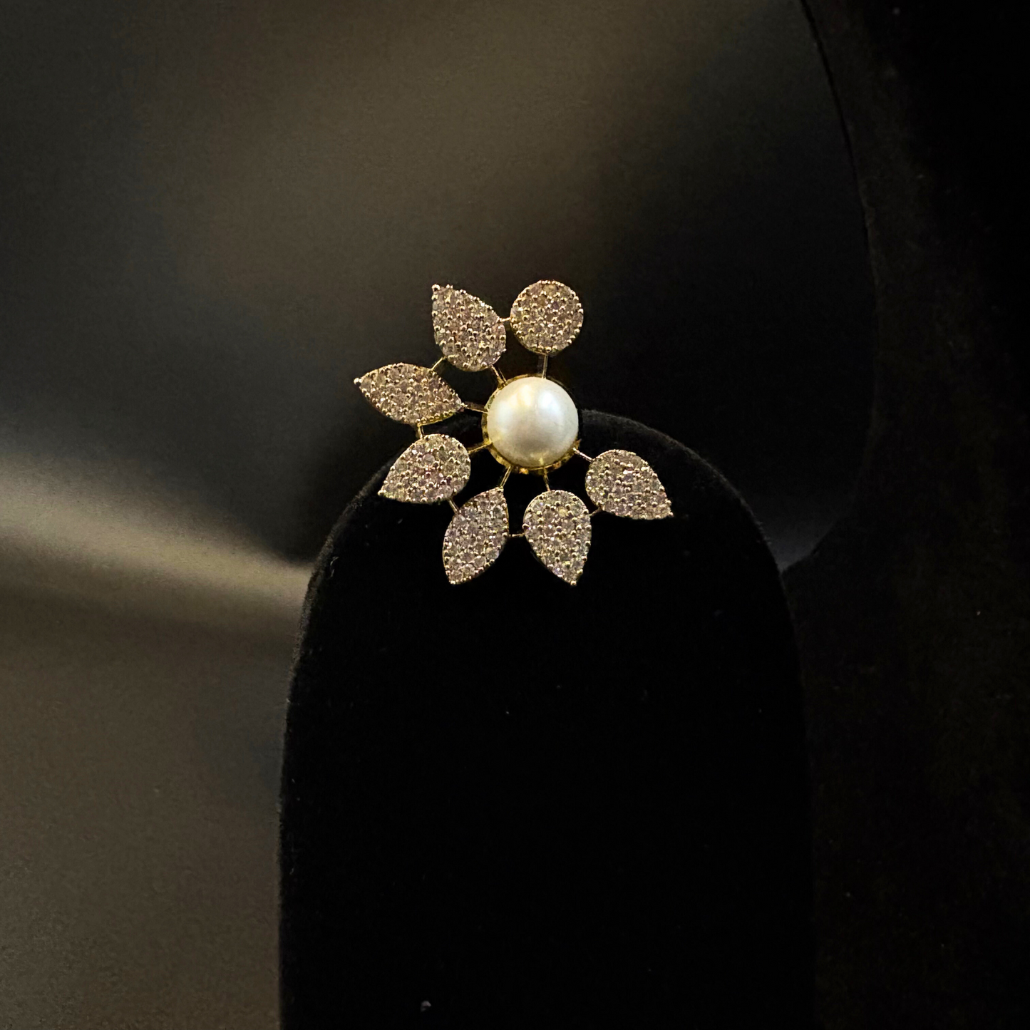 Pushpa Pearl Necklace Set