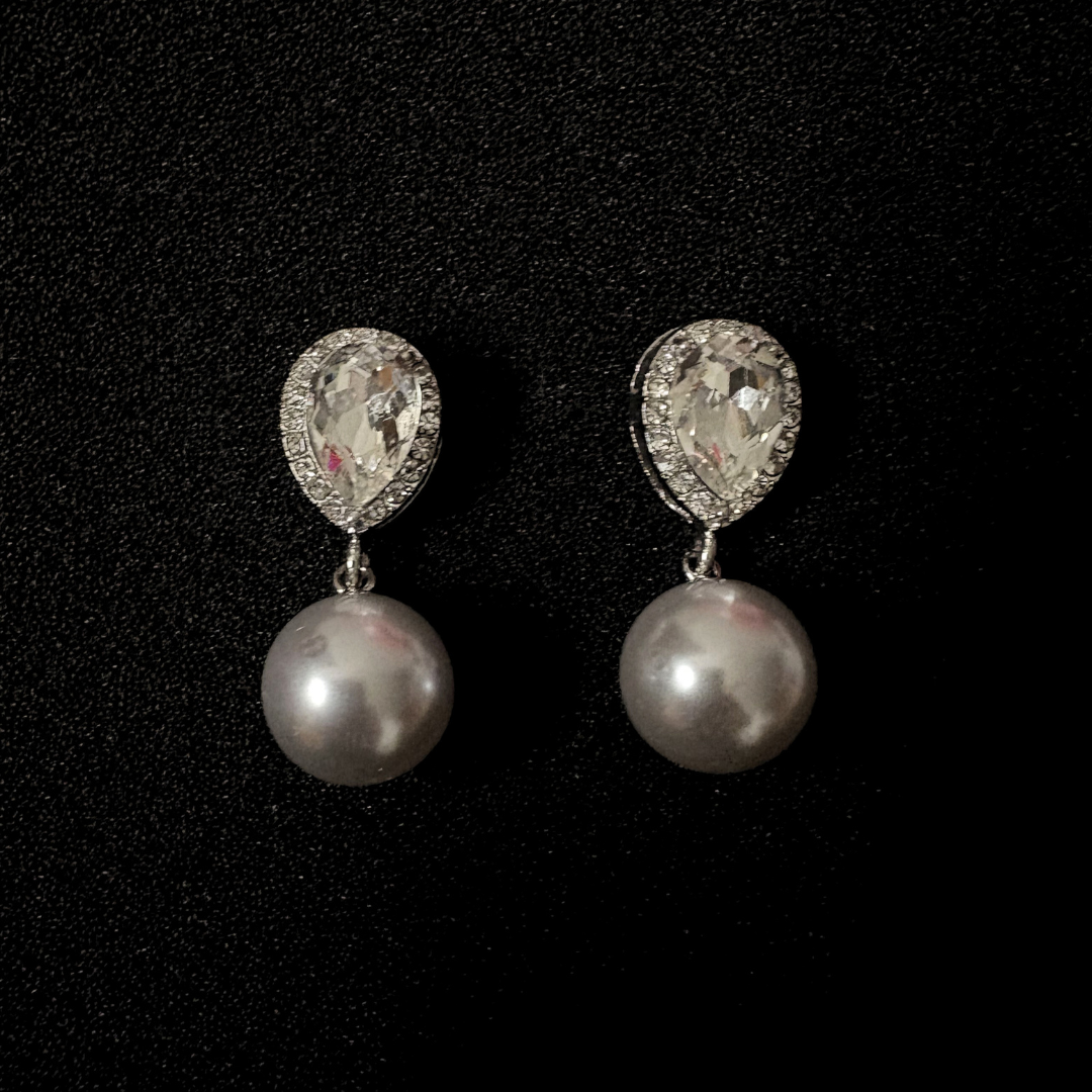 The Lumina Pearl Drop Earrings