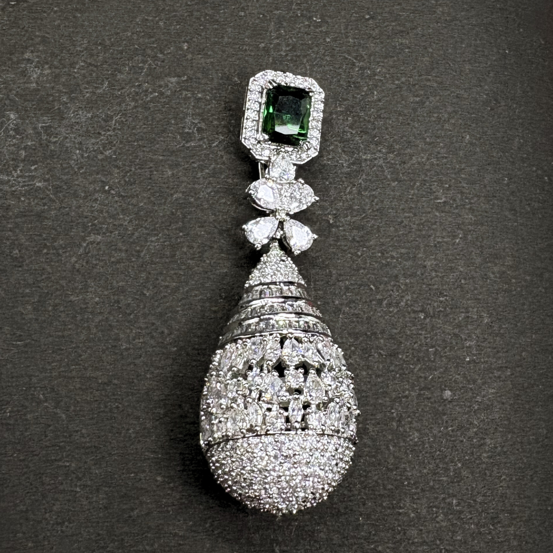 Large Drop Cascade Jhumkas