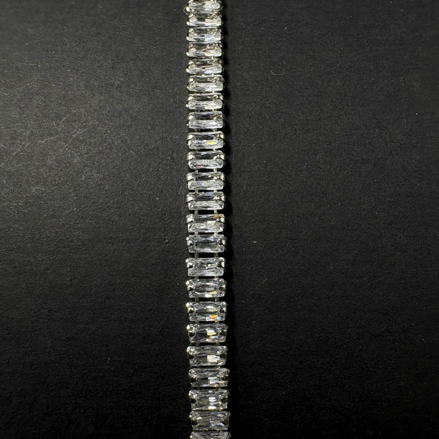 Small Baguette Tennis Bracelet