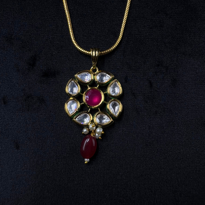 Ruby Noor - The Regal Kundan Set