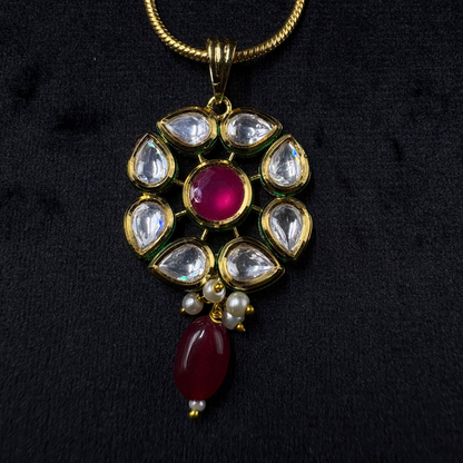 Ruby Noor - The Regal Kundan Set