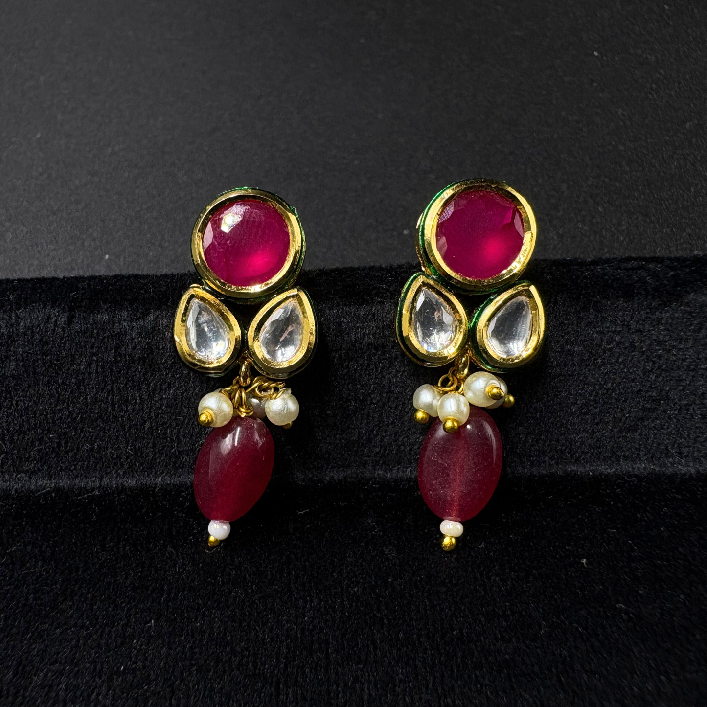 Ruby Noor - The Regal Kundan Set