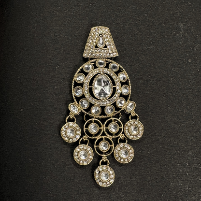 Noor-e-Dastaan Chandbali Earrings