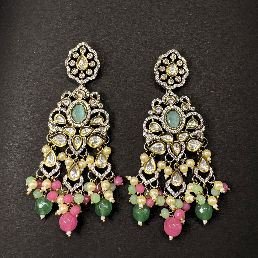 Rangmala Polki Earrings