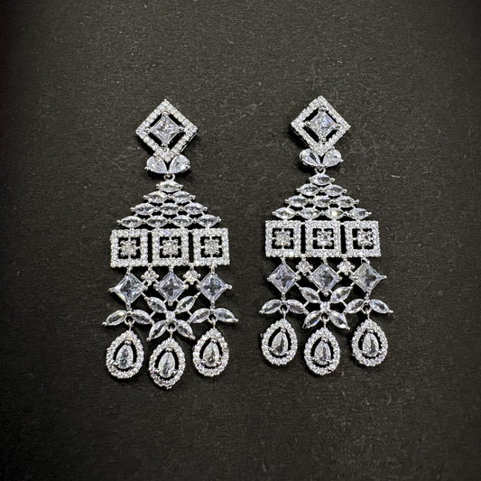 Starlight Drape Chandelier Earrings