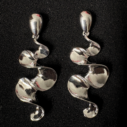 The Twisted Stream Earrings