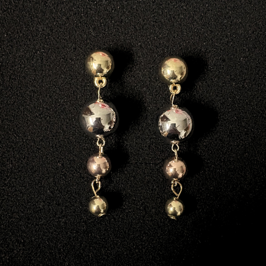 The Orb Cascade Drop Earrings