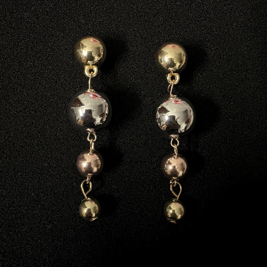 The Orb Cascade Drop Earrings
