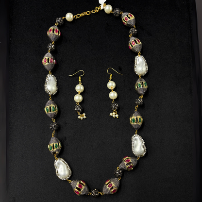 Noor-e-Nazaakat - The Heritage Pearl Mala Set