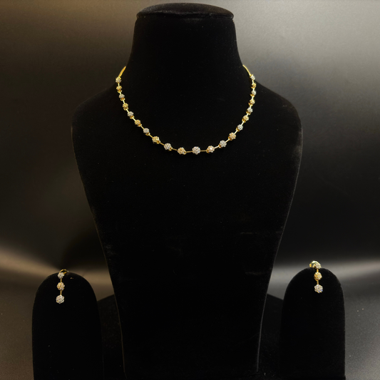Pushpa Manjari Necklace Set