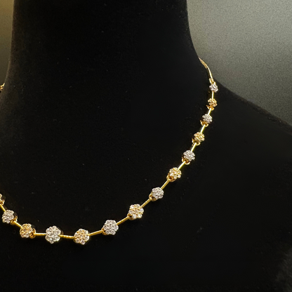 Pushpa Manjari Necklace Set