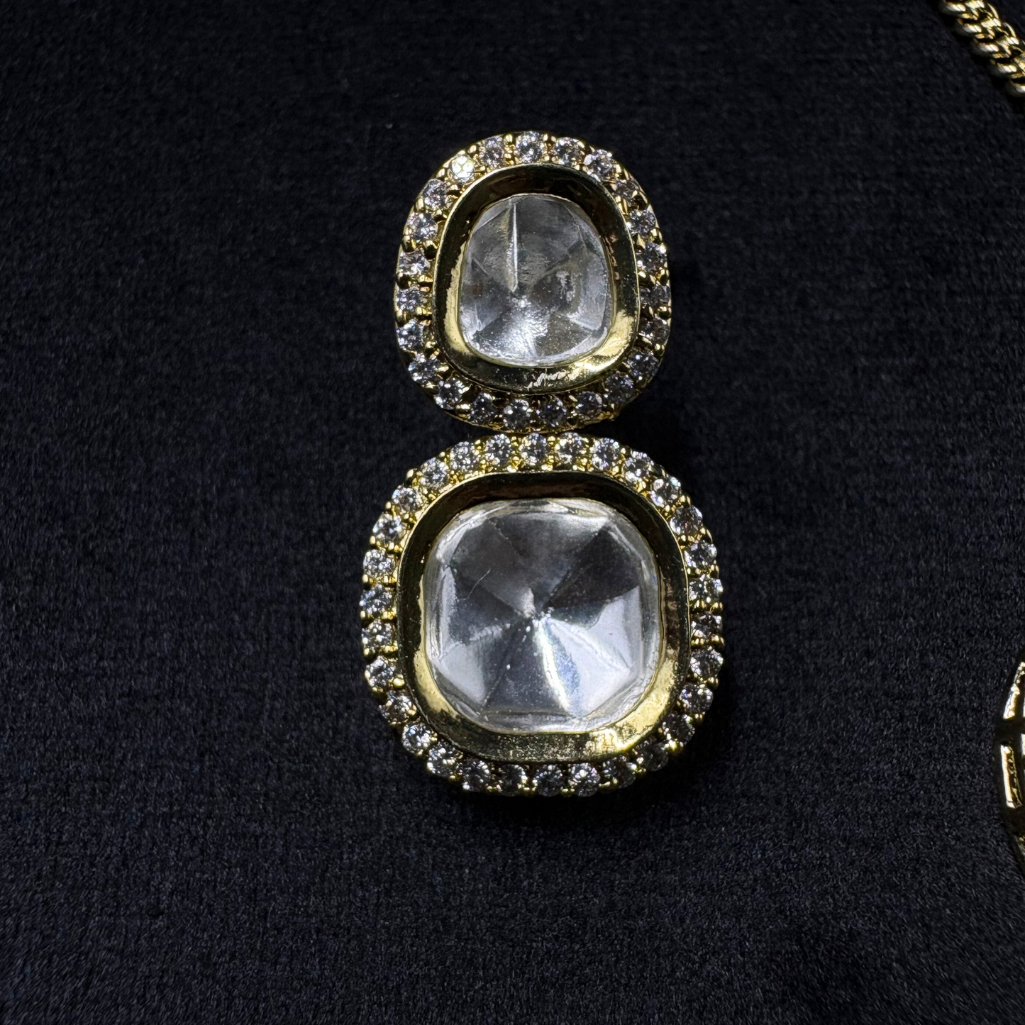 Polki Royale - The Regal Doublet Glow Set Green