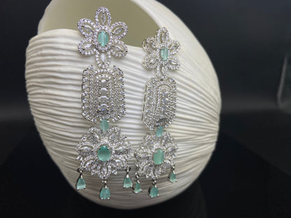 Heavy Sea Foam Danglers