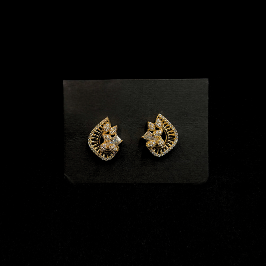 Radiant Bloom Fan Earrings