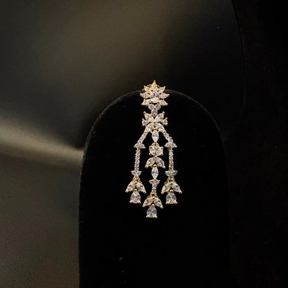 Jhalar Diamond Necklace Set