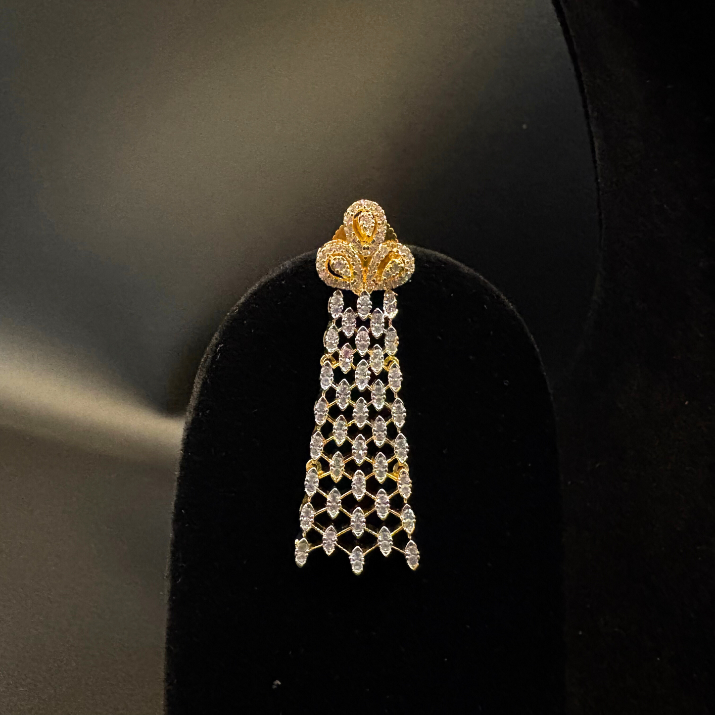 Naazuk Diamond Mesh Necklace Set