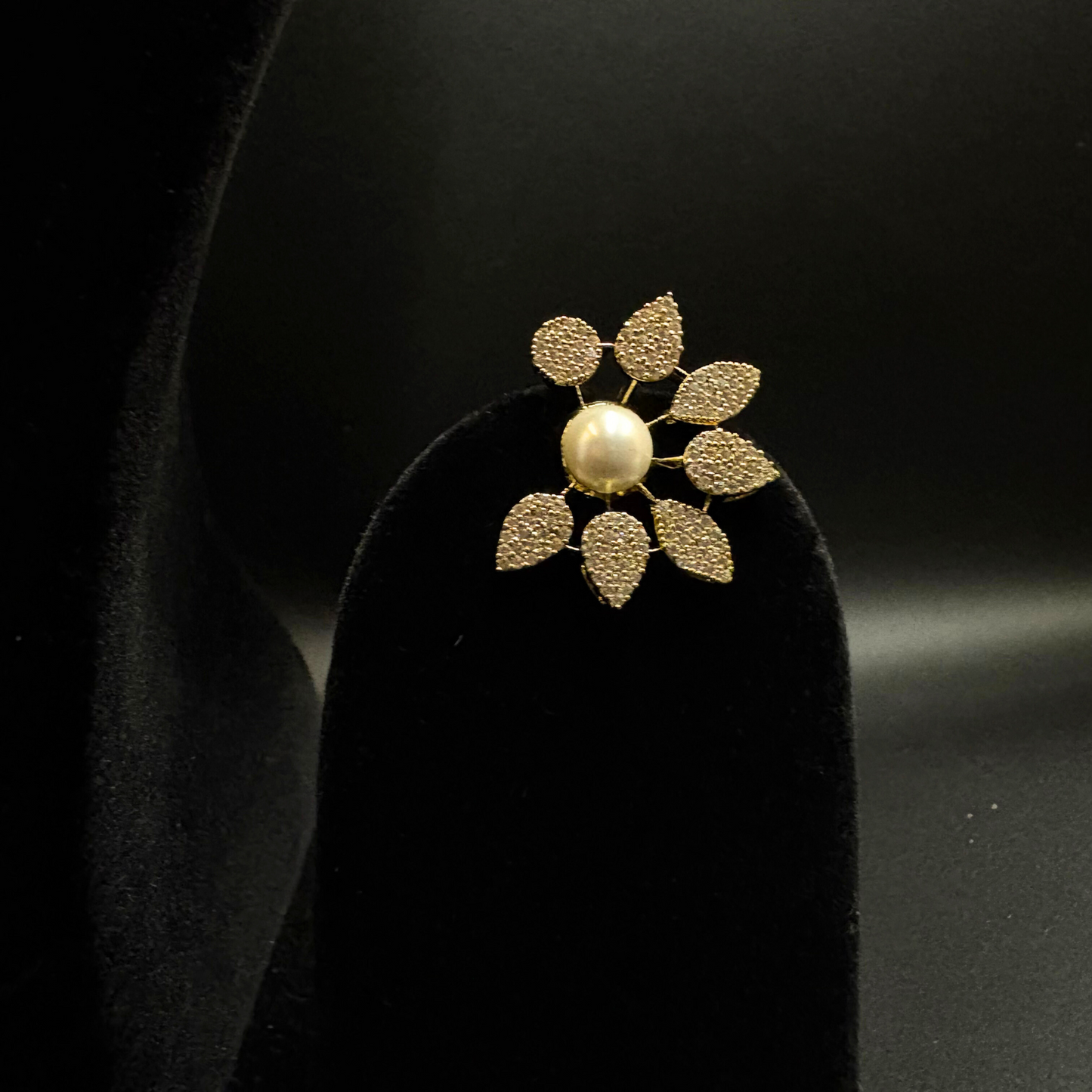 Pushpa Pearl Necklace Set