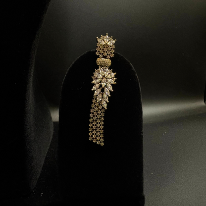Nafasat Diamond Mesh Necklace Set