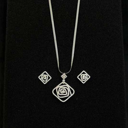 Chakra Shimmer Pendant Set