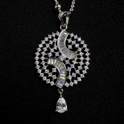 Surya Chandra Pendant Set