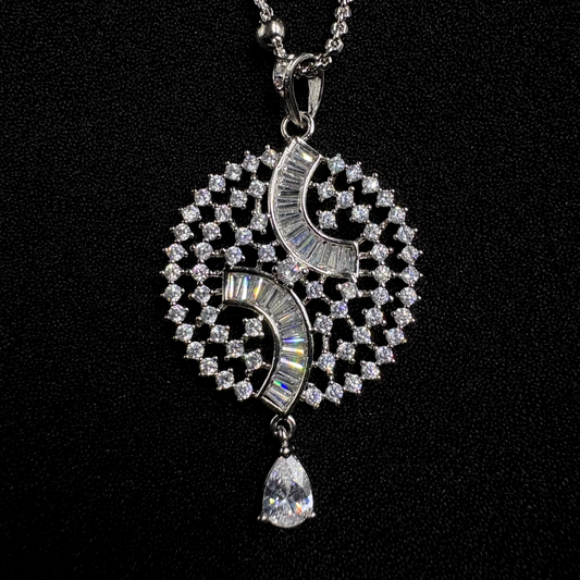 Surya Chandra Pendant Set