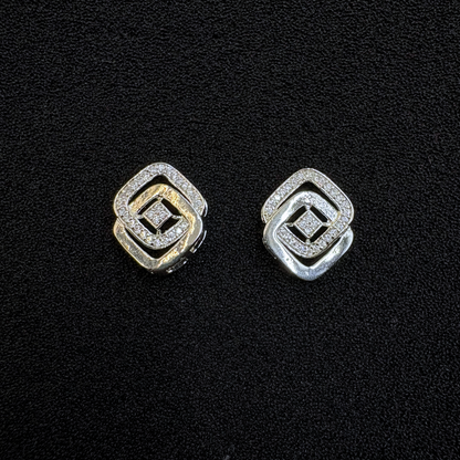 Triveni Square Pendant Set