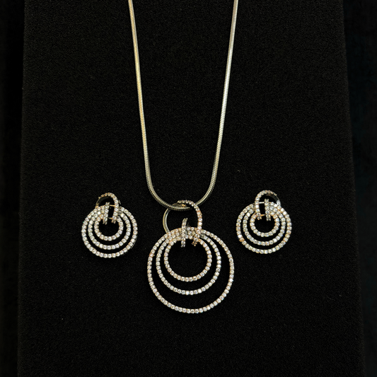 Ananta Chakra Pendant Set