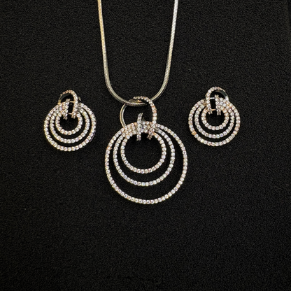 Ananta Chakra Pendant Set