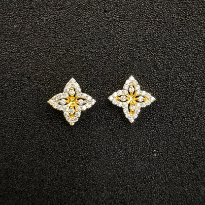 Chaturpushpa Pendant Set