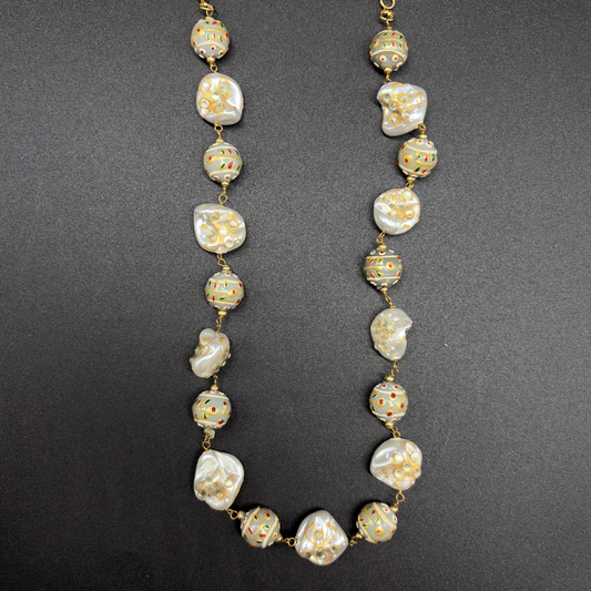 The Meadow Pearl Bloom Mala