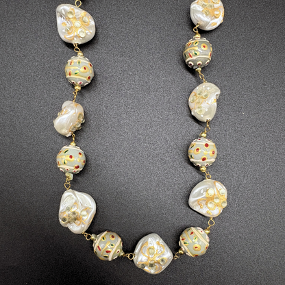 The Meadow Pearl Bloom Mala