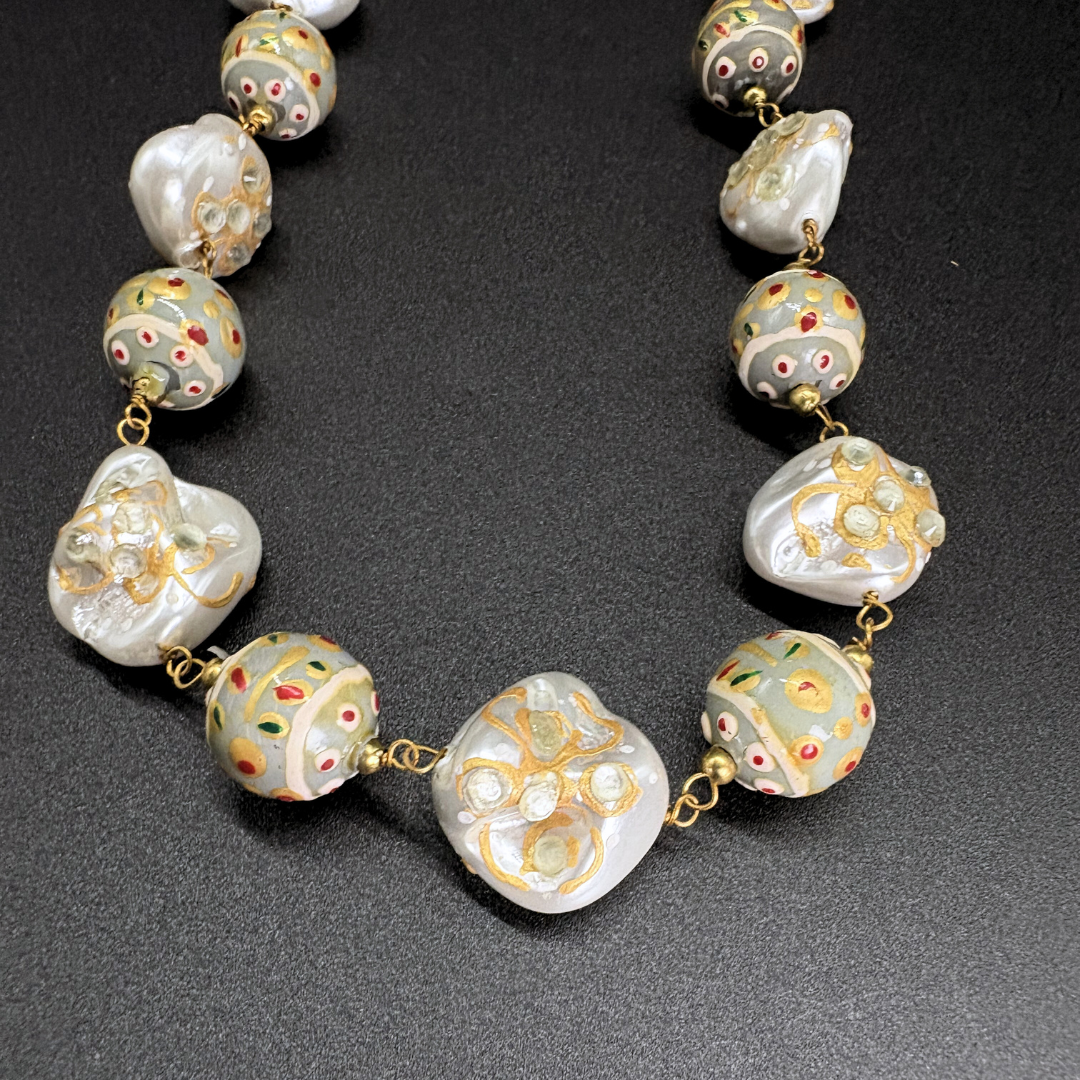 The Meadow Pearl Bloom Mala