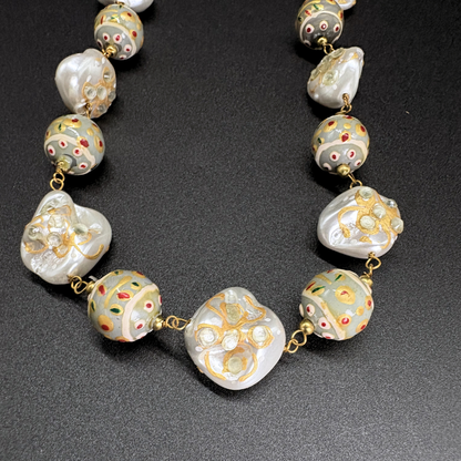 The Meadow Pearl Bloom Mala
