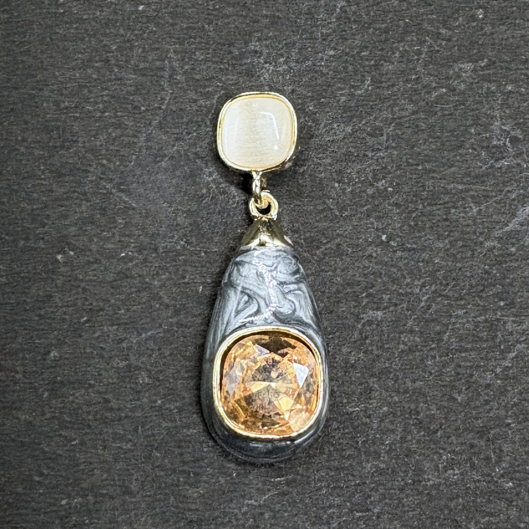 The Enamel Drop Earrings