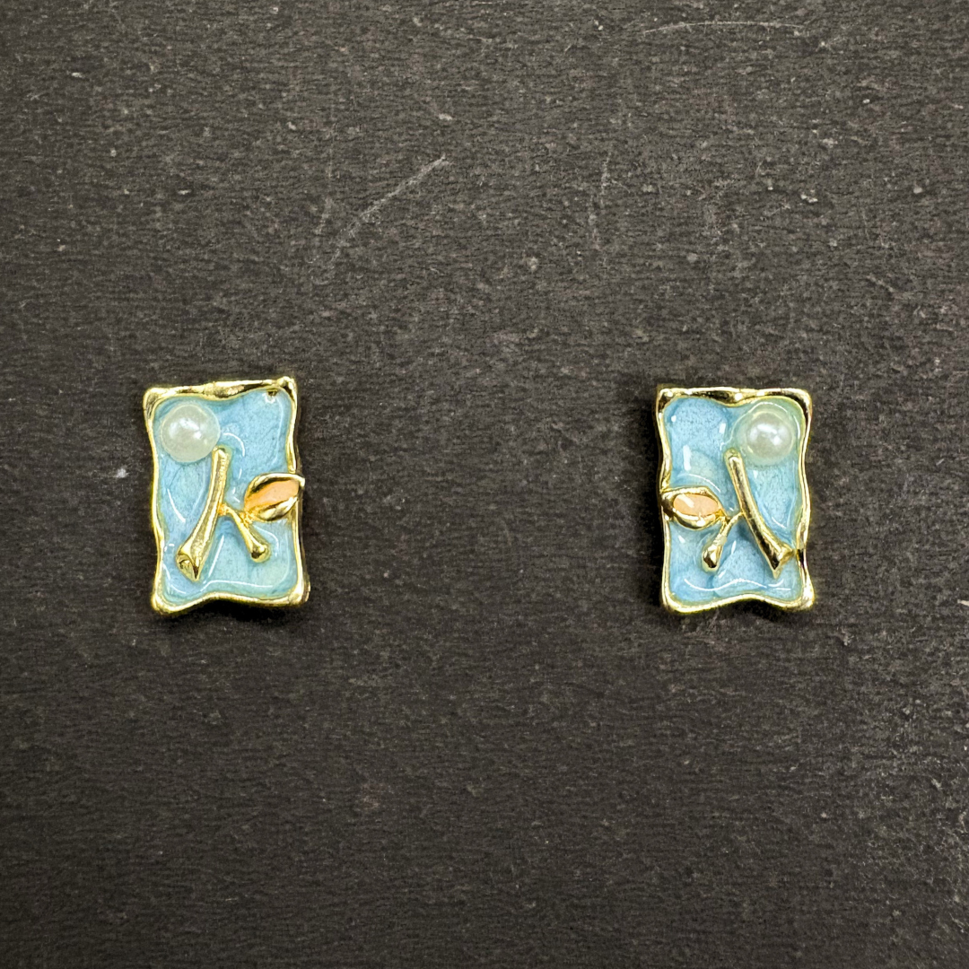 The Serene Bloom Studs