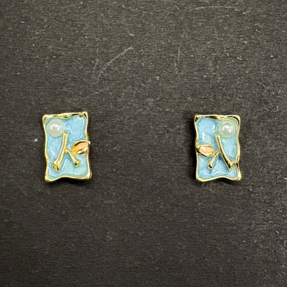 The Serene Bloom Studs