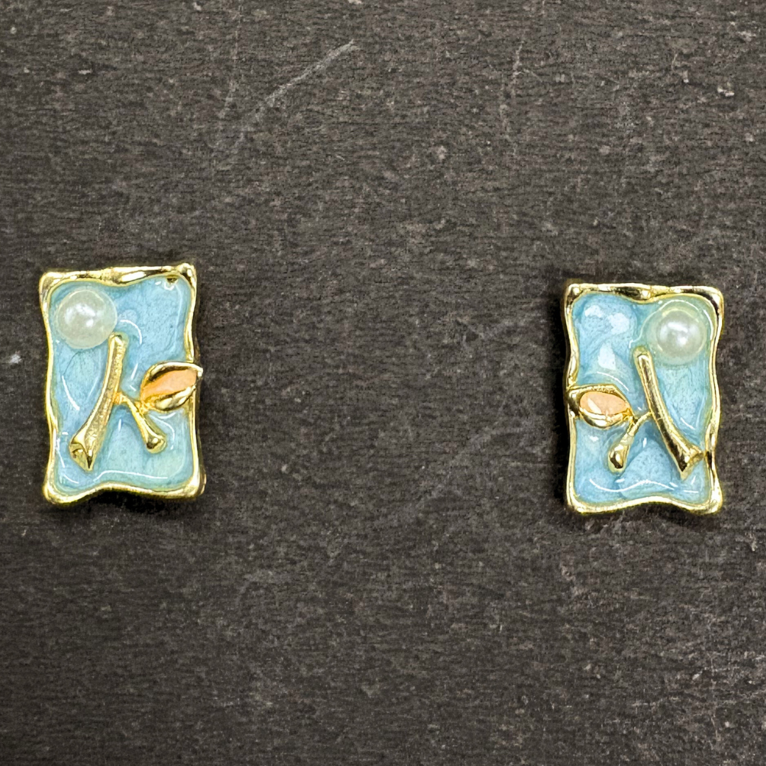 The Serene Bloom Studs