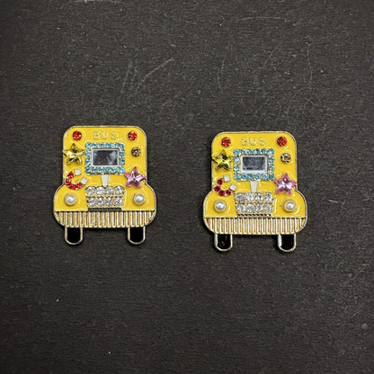 The Sunshine School Bus Stud Earrings