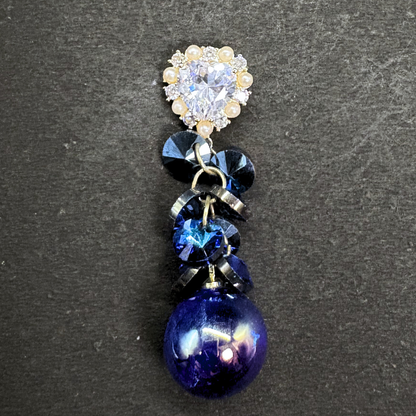 The Aurora Heart Drop Earrings