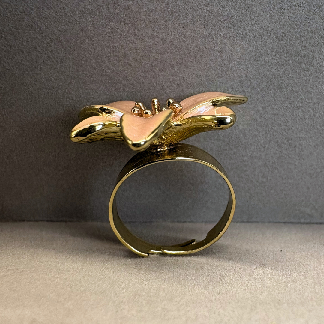 Cornus Bloom Adjustable Statement Ring