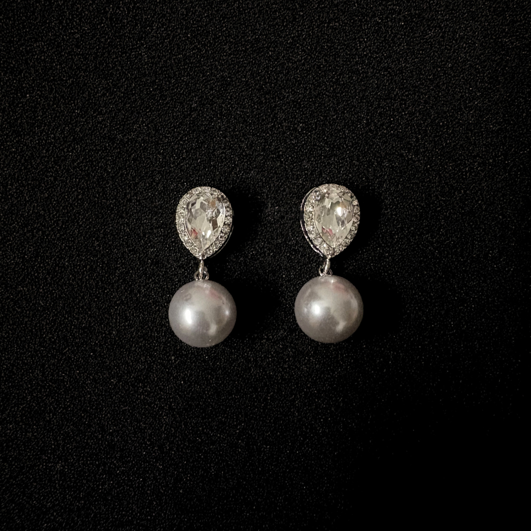 The Lumina Pearl Drop Earrings