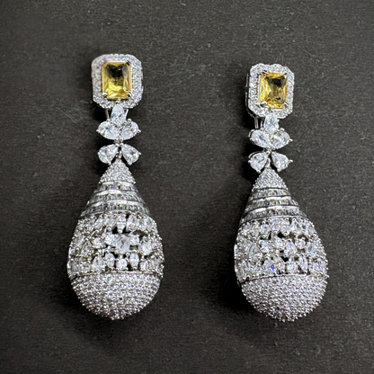 Large Drop Cascade Jhumkas