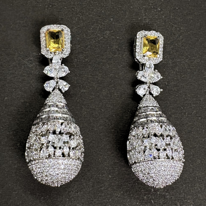 Large Drop Cascade Jhumkas