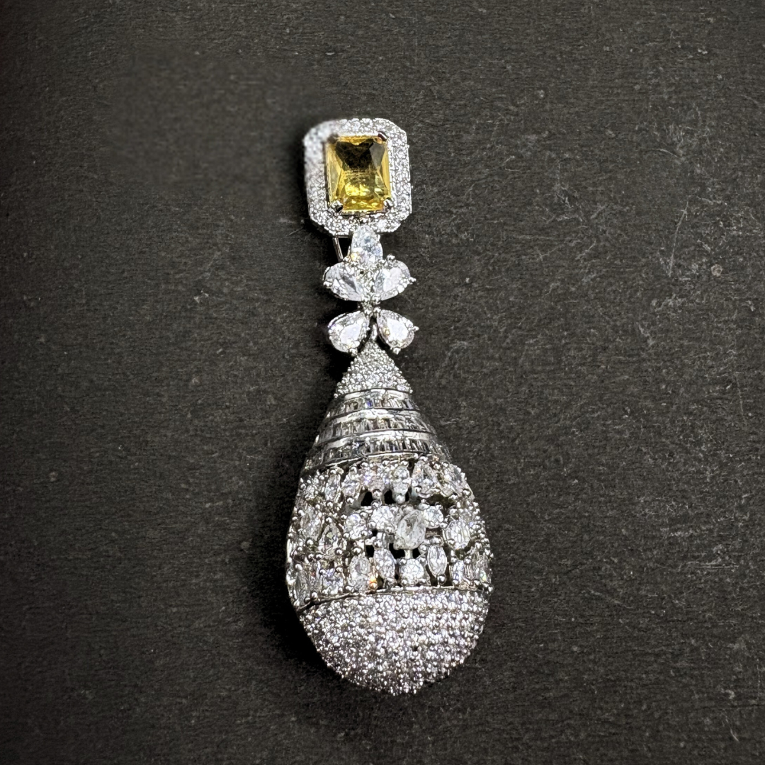 Large Drop Cascade Jhumkas