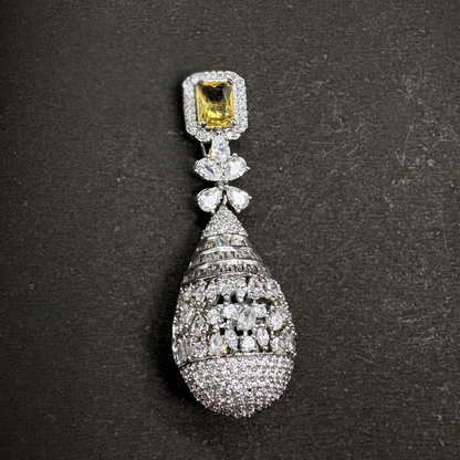 Large Drop Cascade Jhumkas