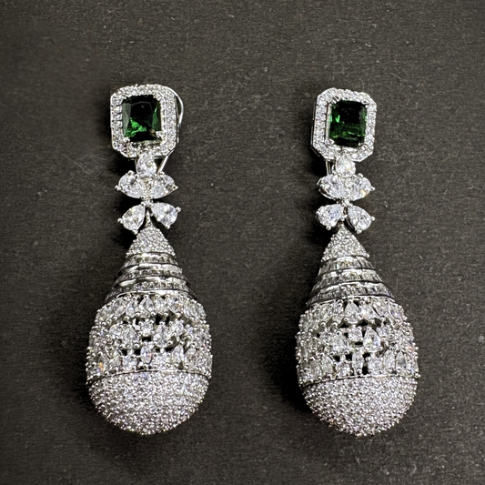 Large Drop Cascade Jhumkas