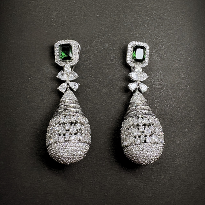 Large Drop Cascade Jhumkas