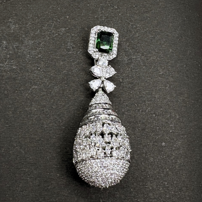 Large Drop Cascade Jhumkas