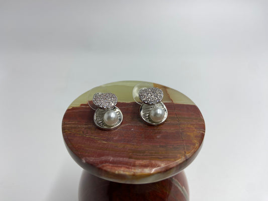 Silver Oyster AD Studs